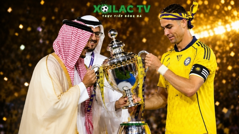 Cristiano Ronaldo lần đầu tiên vô địch Saudi Pro League