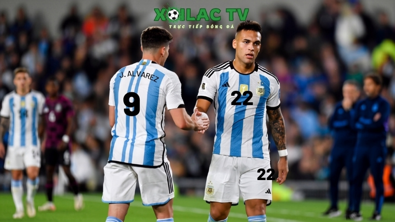 Lautaro Martinez và Julian Alvarez sẽ là cặp tiền đạo đá chính